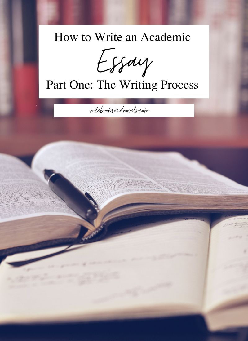 How to Write an Academic Essay Part One: The Writing Process